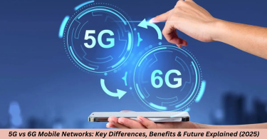 5G vs 6G Mobile Networks Key Differences, Benefits & Future Explained (2025)